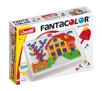 Quercetti - Fanta Color Portable Large Composition Game, Multicolored, 300 Pieces, 0954, 3 - 6 years