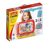 Quercetti 2 In 1 Coloured Pins + Magneto Letters