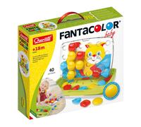 Quercetti 4401 Quercetti-4401 Pixel Baby Mosaic Pegboard, Early Learning Button