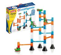 Quercetti 45-Piece Transparent Marble Run - Marble Run Construction Toy