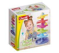 Quercetti 6501 Spiral Tower Marble Runs for Baby and Toddlers - STEM Educational Learning Toy, For Boys and Girls Ages 12 months+