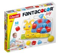 Quercetti Fantacolor Baby Starter Set - 33 Pieces, Multi