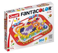 Quercetti Fantacolor Plug in Mosaic Set, Portable Set to Create Your Own Designs and Display, for Boys and Girls Ages 3+