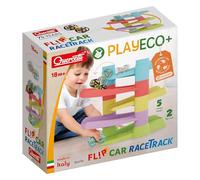 Quercetti Flip Car Race Track Eco - Optimal and Durable Car Racing Track, Educational Toy for Children from 1 Year