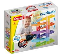 Quercetti Flip Car Race Track Optimal - Construction Car Racing Track, Durable Learning Toy for Children from 1 Year