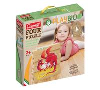 Quercetti Four Puzzle Play Bio Fantastic Animals