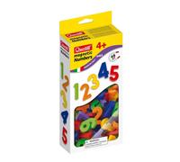 Quercetti Refill Numbers - Magnetic Numbers for Use on Quercetti Boards or Any Magnetic Surface, 48 Number Recognition Pcs for Ages 4+