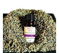 Quercus Living Dried Lavender Buds (200g) and Lavender Essential OIl (5ml) for sachets, potpourri, crafts, sachets and Wedding Confetti