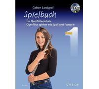 Querflötenschule Playbook 1 Tune book flute and piano (very easy) with CD Querfl