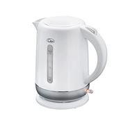 Quest 1.5L Fast Boil Kettles with Spout Filter and Water Level Indicator / 360 Degree Kettle Base/Cord Storage/Removable & Washable Spout Filter / 3000W / 2 Colours (White/Silver)