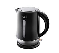 Quest 1.5L Fast Boil Kettle Black and Silver