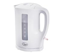 Quest 1.7 Litre Electric Kettle/White/Cord Storage/Water Level Indicator/BPA ...