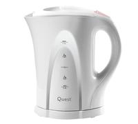 Quest 1.7L Electric Kettle 2200W Fast Boil Kitchen Kettle for Tea & Coffee | 7 Cup Capacity, Water Level Indicator, Removable Spout Filter, Safety Locking Lid & Cord Storaget & Cord Storage