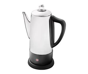 Quest 1.8 L Stainless Steel Electric Coffee Espresso Brewing Maker Percolator