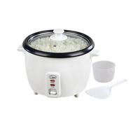 Quest 1.8 Litre Rice Cooker/Up To 9 Servings/Food Warmer Function/Non-Stick Inner Pot/Clear Viewing Lid/With Spoon & Measuring Cup / 700W (35550)
