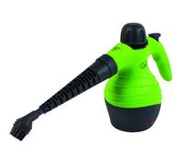 Quest 1000W Green Handheld Electric Portable Multi Purpose Steamer Steam Cleaner