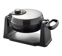 Quest 1000W Non Stick Coated Plates Rotating Round Belgian Waffle Maker Machine