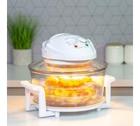 Quest 43890 12 Litre Halogen Oven / Low Fat Multi-Function Glass Oven