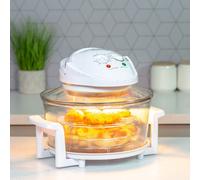 Quest 12 Litre Halogen Oven / Low Fat Multi-Function Glass Oven / 1400W Power [EEK: A+++]