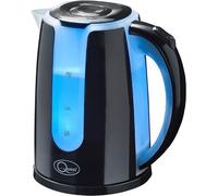 Quest 2 Color LED Light Up Kettle 1.7L Cordless Pop Up Lid Opening 35929 Black