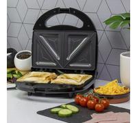 Quest 2-Slice Sandwich Toastie Makers / Non-Stick Hot Plates / 3 Unique Colours