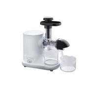Quest 150W Slow Juicer/Cold Press Style/Masticating Juicer/Quiet <60 dB Motor/Higher Nutritional Value & Juice Yield/Accessories Included (White)