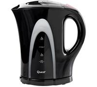 QUEST 32059 Jug Kettle - Black, Black