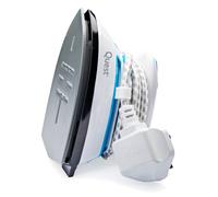 Quest 34000 Mini Travel Iron / Steam Travel Iron with Temperature Control / Non-Stick Soleplate / 30ml Water Tank / Measuring Cup Included / 408W