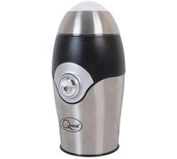 QUEST 34160 Electric Coffee Grinder - Black & Silver, Black,Silver/Grey