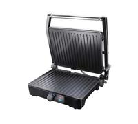 Quest 34359 2-in-1 Health Grill & Panini Press/Non-Stick Healthy Grilling/Adjustable Temperature Dial / 180° Floating Hinge/Overheat Protection / 2000W