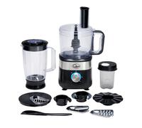 Quest 34800 Multifunctional Food Processor / 6-in-1 Chopper, Blender, Grinder & More / 2 Litre Bowl / 3 Speed Settings + Pulse / Dishwasher Safe Parts