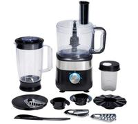 QUEST 34800 Multifunctional Food Processor - Black & Silver, Black,Silver/Grey