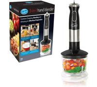 Quest 35099 3 in 1 Stick Blender / Variable Speeds, Turbo Pulse - Black