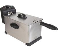 QUEST 35140 Deep Fryer - Black & Silver, Silver/Grey,Black