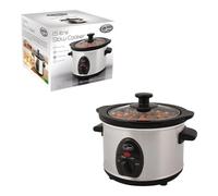 Quest 35260 1.5L 120W Stainless Steel Slow Cooker - Silver