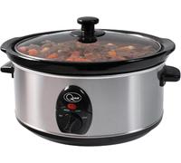 Quest 35270 Slow Cooker / 3.5 Litres/Compact Litres, Stainless Steel