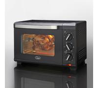 Quest 20L Rotisserie Oven - matt Black, Black