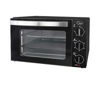 Quest 35399 20L Mini Countertop Oven 1500W / Multifunction Cooking Grill, Bake, Toast, Rotisserie, and Convection/Adjustable Temperature / 60 Mins Timer & Auto Shut Off with Bell