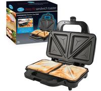 Quest 35630 Deep-Fill Sandwich Toastie Maker/Non-Stick Easy Clean/Makes 2 Deep Toasties/Student Kitchen Essential