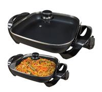 Quest Square Multi Function Cooker 1500W - Black | TJ Hughes