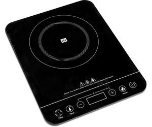 QUEST 35839 33 cm Electric Hob - Black, Black