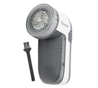 Quest 39230 Electric Lint Remover / Debobbler for Clothes & More / Adjustable Blade Guard / 60ml Removable Storage Container / Battery Powered