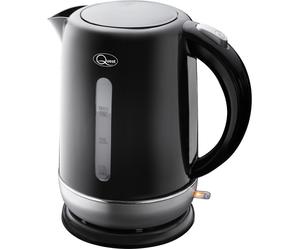 QUEST 39909 Electric Kettle - Black & Silver, Black,Silver/Grey