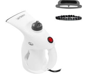 QUEST 42140 Travel Clothes Steamer - Grey & White, Silver/Grey,White