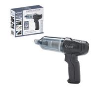 QUEST 44900 Cordless Bagless Handheld Car Vacuum Cleaner - Black, Black