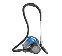 Quest 44909 Cylinder Vacuum Cleaner / Bagless Corded Vacuum / 3-in-1 Attachments / 5 Metre Long Cord / Multi-Surface Cleaning / 2.5 Litre Tank / 700W