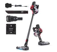 Quest 5-in-1 Lightweight Cordless Vacuum, Rechargeable 40 Min Battery Life, Washable HEPA Filter, 650ml Dust Tank, LED Display, For Carpet, Hard Floor, Tiles & More, 150W (43579)