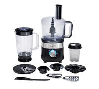 Quest 6-in-1 Food Processor - Chop, Blend, Slice, Shred, Grind & Knead - 2 Litre Bowl, 3 Speeds + Pulse, All Accessories Included, Dishwasher Safe