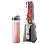 Quest 600ml Black Grey BPA Free Personal Blender Fruit Smoothie Milkshake Juicer