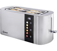 QUEST 68290 4-Slice Toaster - Silver, Silver/Grey